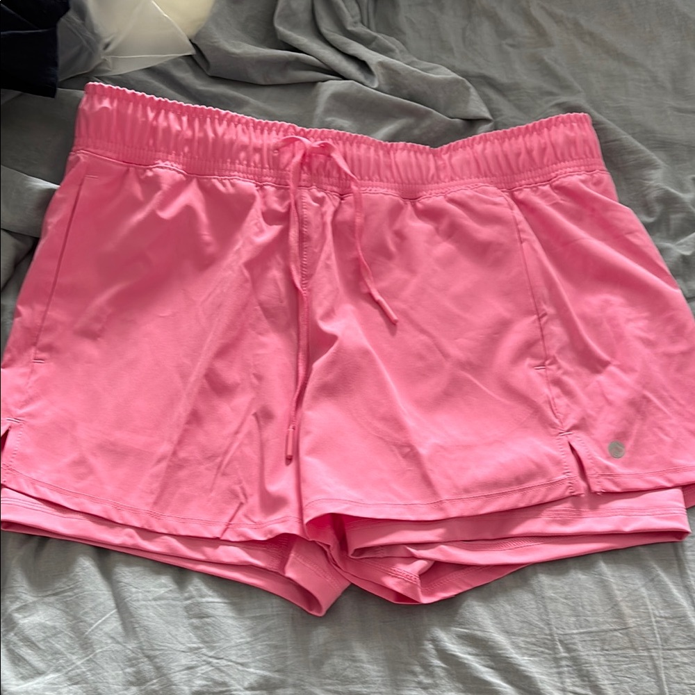 Pink Women's Athletic Shorts
